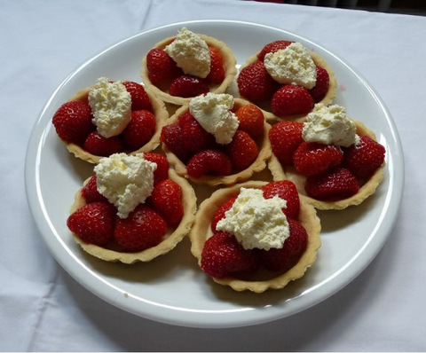 Kathleen’s strawberry tarts