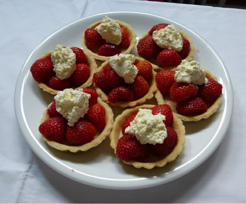 Kathleens strawberry tarts