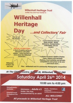 Flyer for Willenhall Heritage Day
