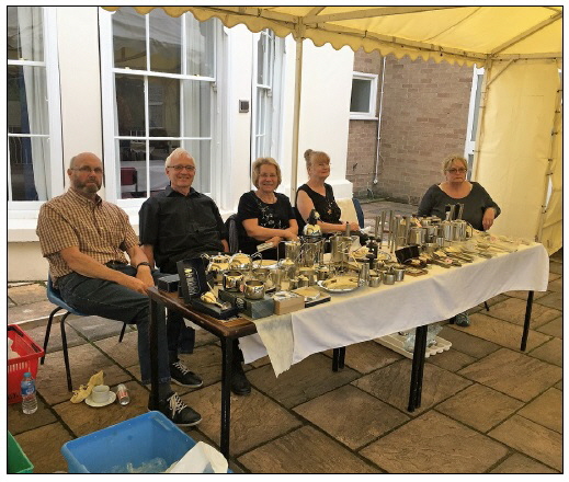 Betty, Keith and friends