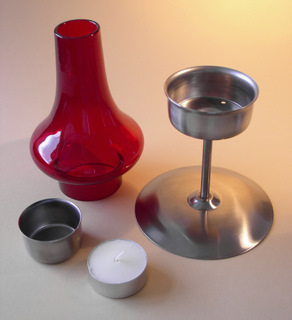 Onion candle holder components