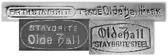 Staybrite Backstamps