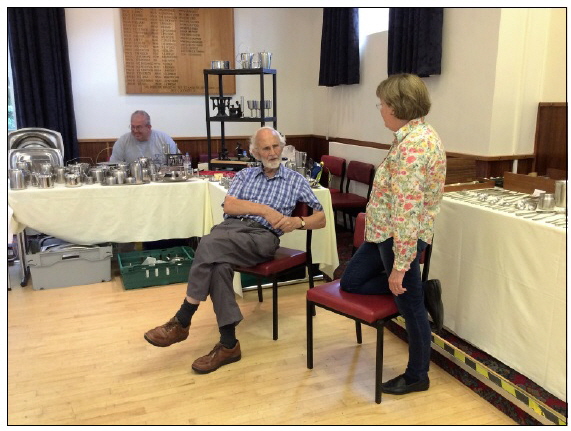 Wayne, Ron and Marilyn