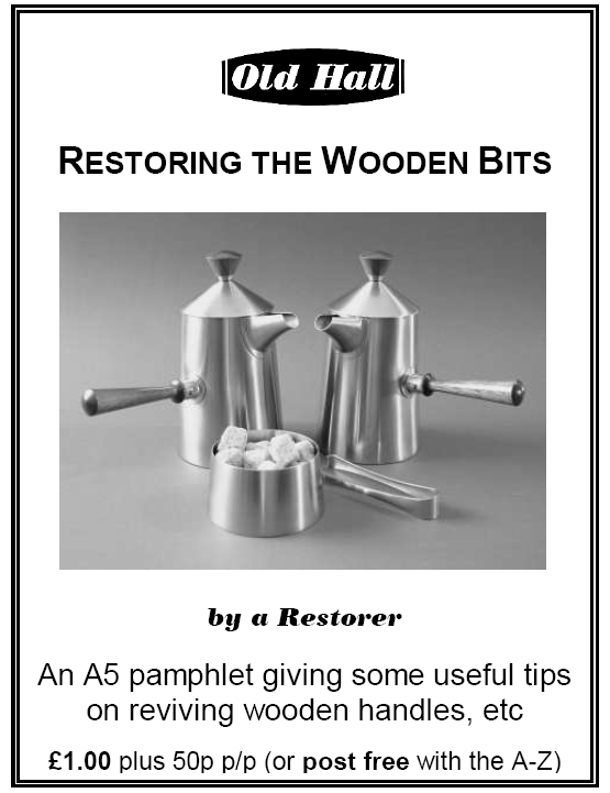 Wooden restorer catalogue