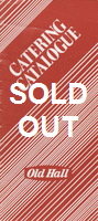 Click here to see a larger front cover of 'Catering Catalogue'