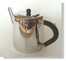 Worlds first stainless steel teapot